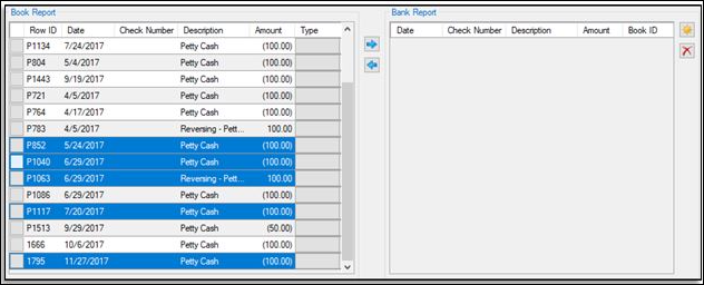 Highlight transactions